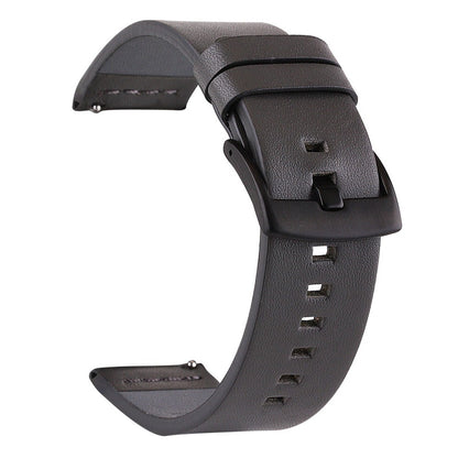 24mm Genuine Leather Watch Replacement Strap for Sony Smartwatch 2 SW2/Suunto Traverse/Seiko SUN059 etc.