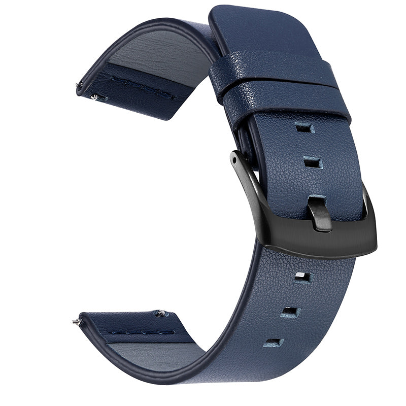 24mm Genuine Leather Watch Replacement Strap for Sony Smartwatch 2 SW2/Suunto Traverse/Seiko SUN059 etc.