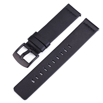 24mm Genuine Leather Watch Replacement Strap for Sony Smartwatch 2 SW2/Suunto Traverse/Seiko SUN059 etc.