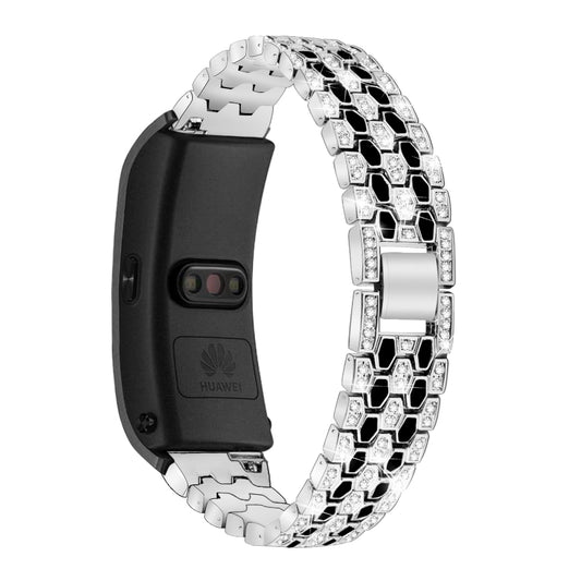 Metal Smart Watch Band for Huawei TalkBand B5 Rhinestone Decor