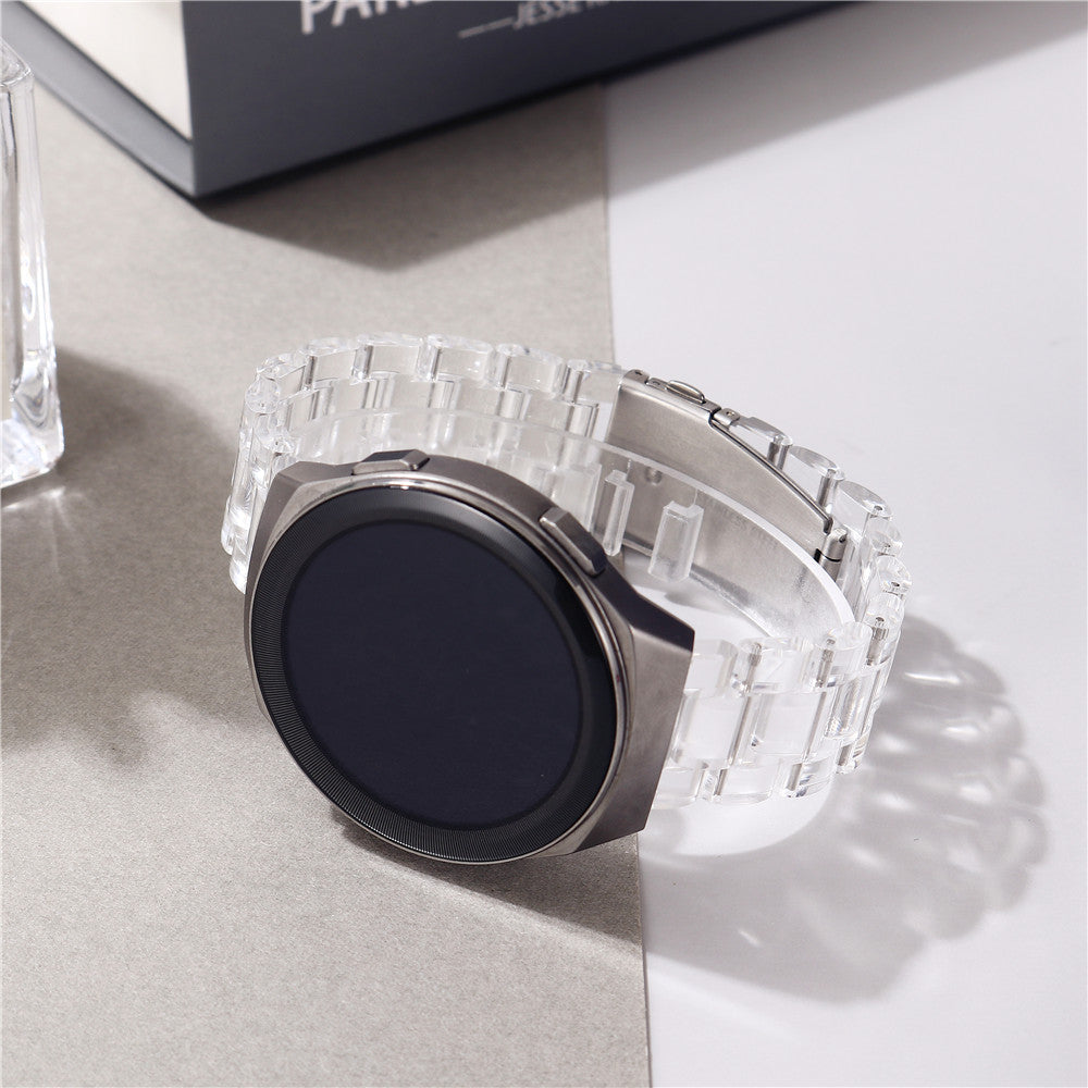 22mm Acrylic Watch Band for Samsung Galaxy Watch 46mm/Gear S3/Huawei Watch GT 2 46mm