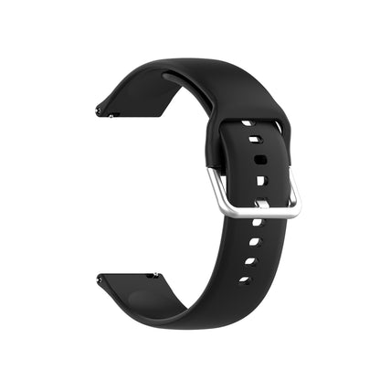 22mm Silicone Watch Strap Silver Buckle [Small Size] for Huawei Watch GT 2 Pro