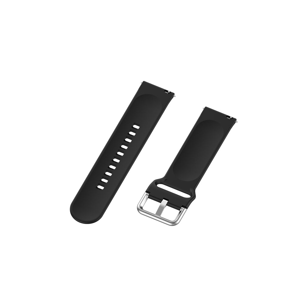 22mm Silicone Watch Strap Silver Buckle [Small Size] for Huawei Watch GT 2 Pro