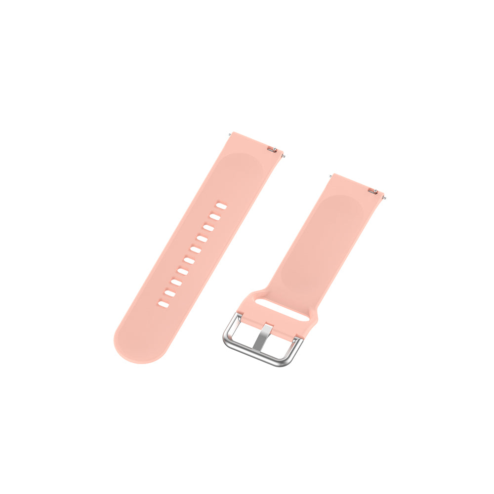 22mm Silicone Watch Strap Silver Buckle [Small Size] for Huawei Watch GT 2 Pro