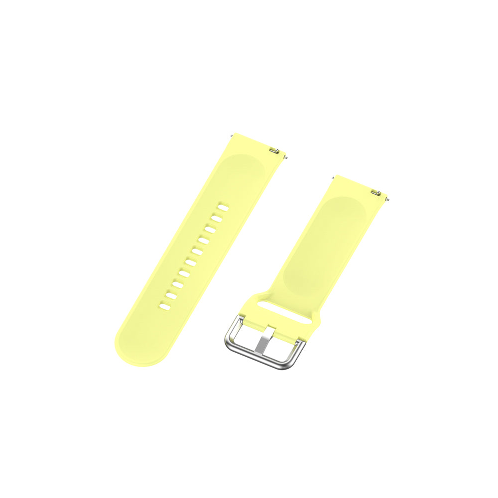 22mm Silicone Watch Strap Silver Buckle [Small Size] for Huawei Watch GT 2 Pro