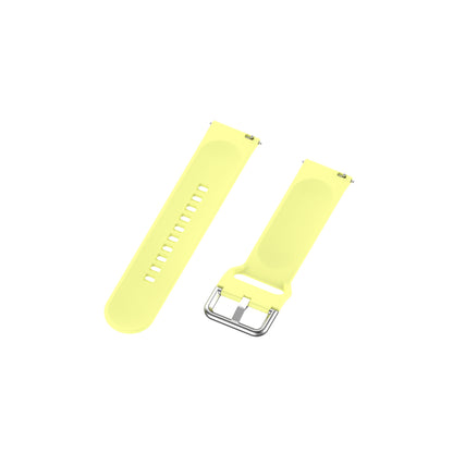 22mm Silicone Watch Strap Silver Buckle [Small Size] for Huawei Watch GT 2 Pro