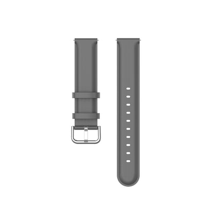 22mm Genuine Leather Watch Band for Huawei Watch GT Runner/Watch GT 3 46mm, Pin Buckle Smart Watch Band