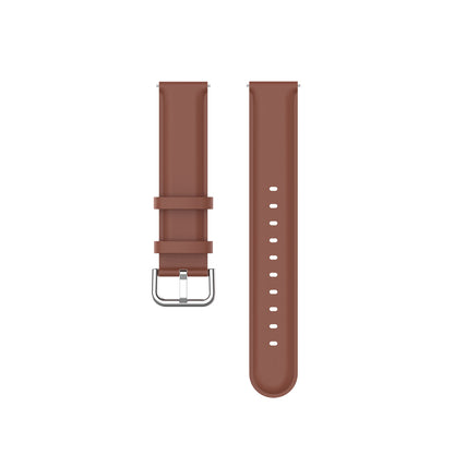 22mm Genuine Leather Watch Band for Huawei Watch GT Runner/Watch GT 3 46mm, Pin Buckle Smart Watch Band