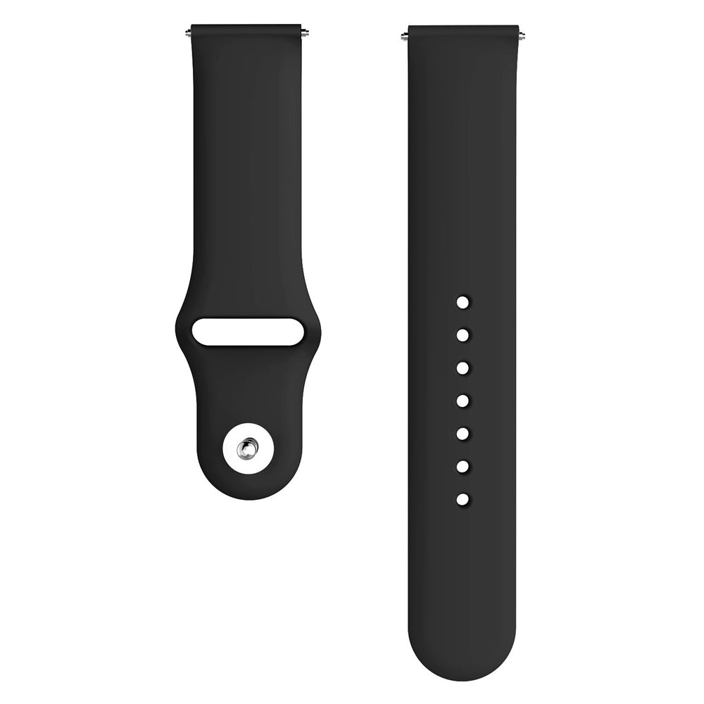 Universal Silicone Watch Strap for Samsung Galaxy Watch Active / Galaxy Watch 42mm / Samsung Gear S2 / Gear Sport / Garmin Vivoactive 3 / Garmin Vivoactive 3 Music