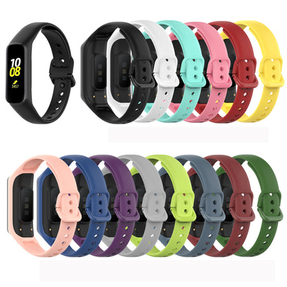 Integrated Frame Case Silicone Watch Strap for Samsung Galaxy Fit 2 SM-R220