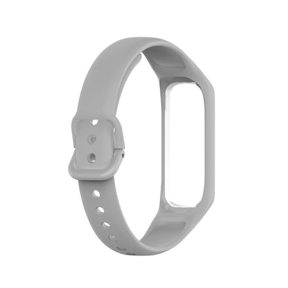 Integrated Frame Case Silicone Watch Strap for Samsung Galaxy Fit 2 SM-R220