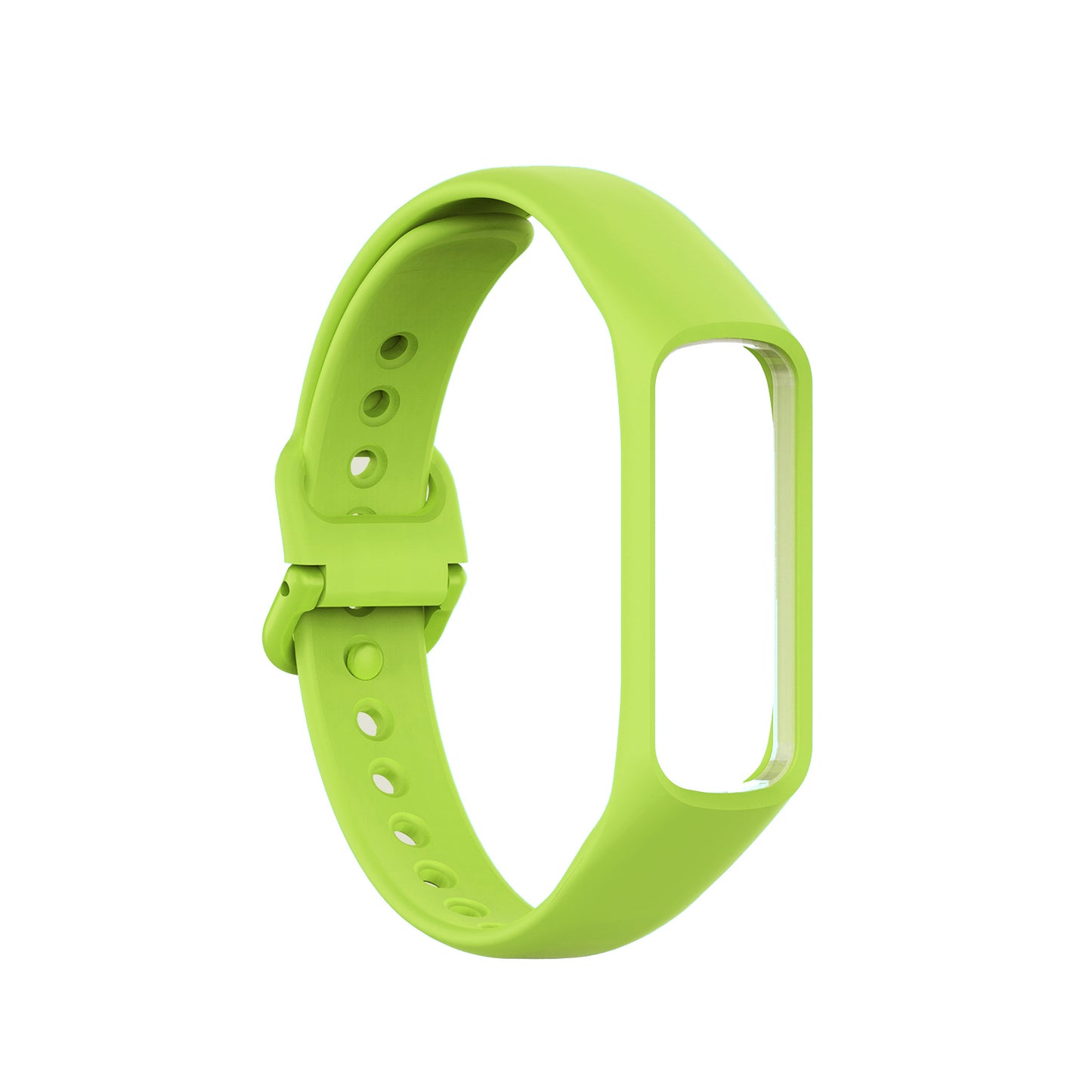 Integrated Frame Case Silicone Watch Strap for Samsung Galaxy Fit 2 SM-R220