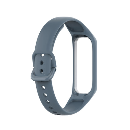 Integrated Frame Case Silicone Watch Strap for Samsung Galaxy Fit 2 SM-R220