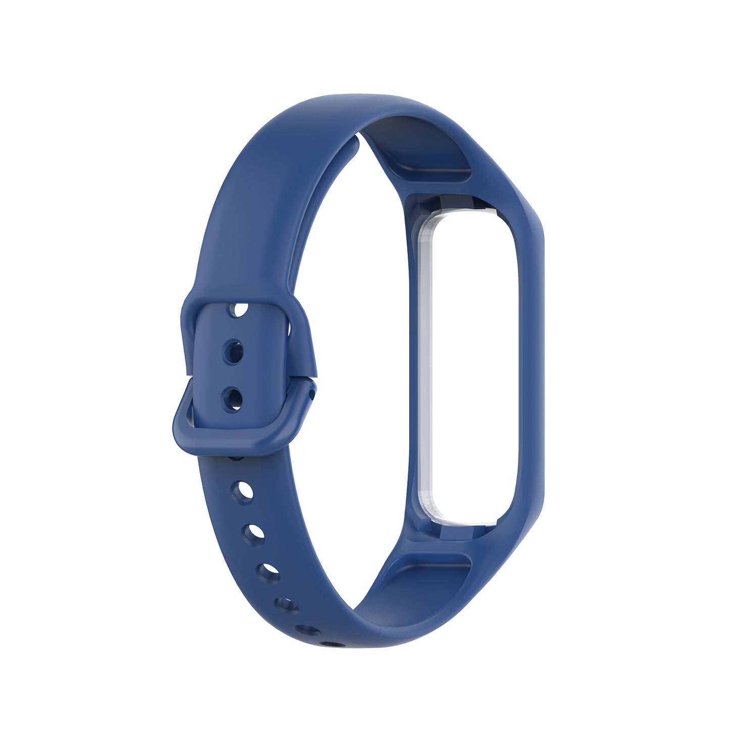 Integrated Frame Case Silicone Watch Strap for Samsung Galaxy Fit 2 SM-R220