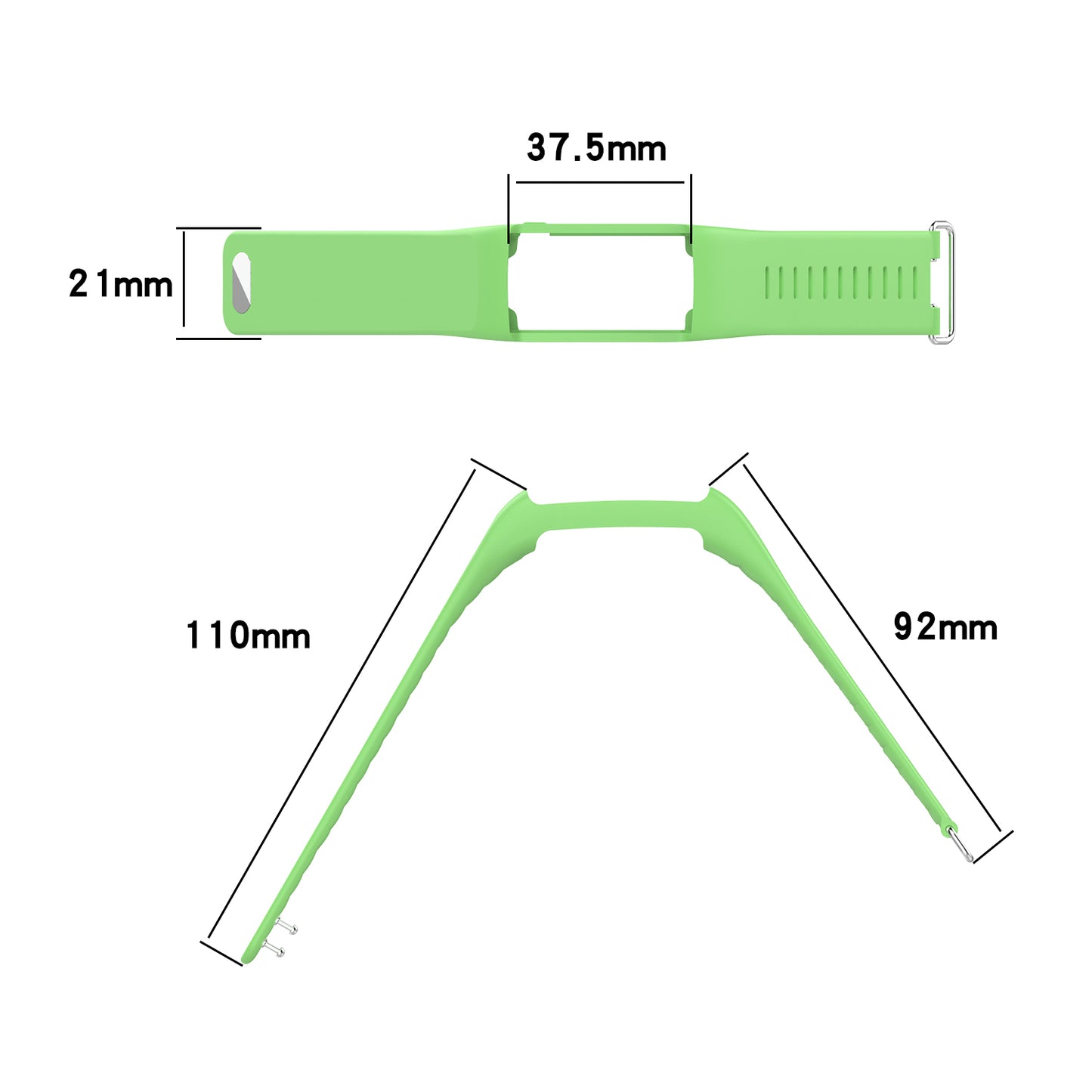 Soft Silicone Watch Band Replacement for POLAR A360 A370 Smart Watch