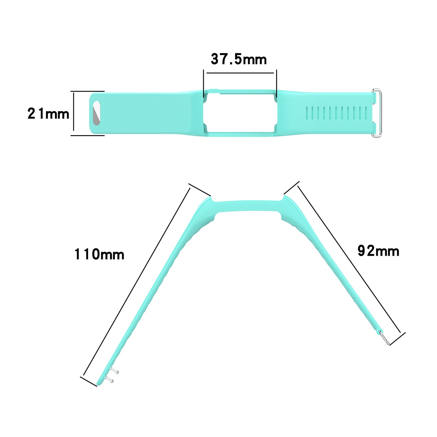 Soft Silicone Watch Band Replacement for POLAR A360 A370 Smart Watch