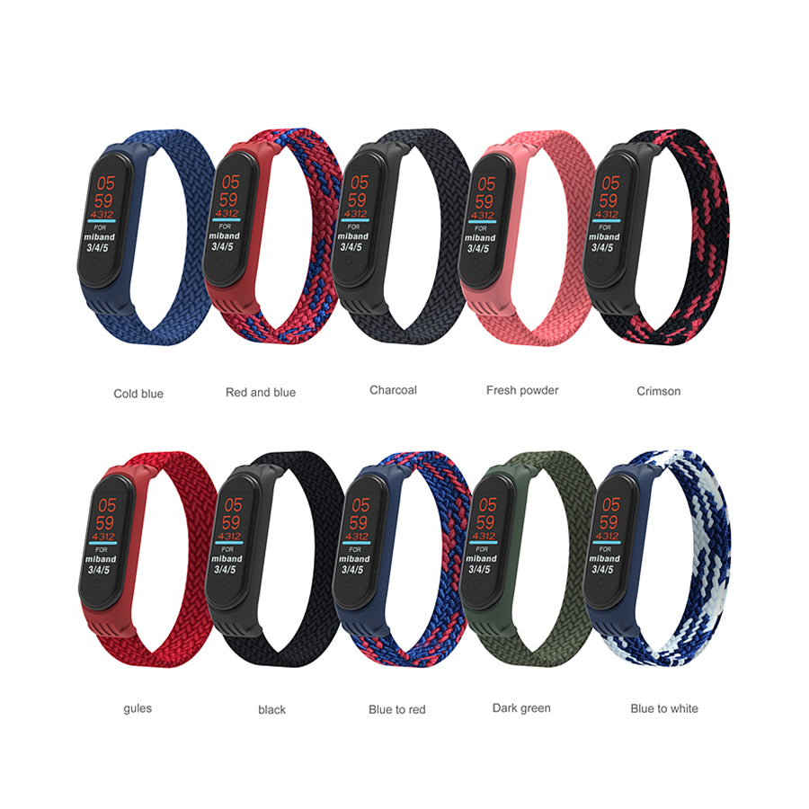 Elastic Nylon Wristband Watch Strap [Size: S] for Xiaomi Mi Band 5 / 4 / 3