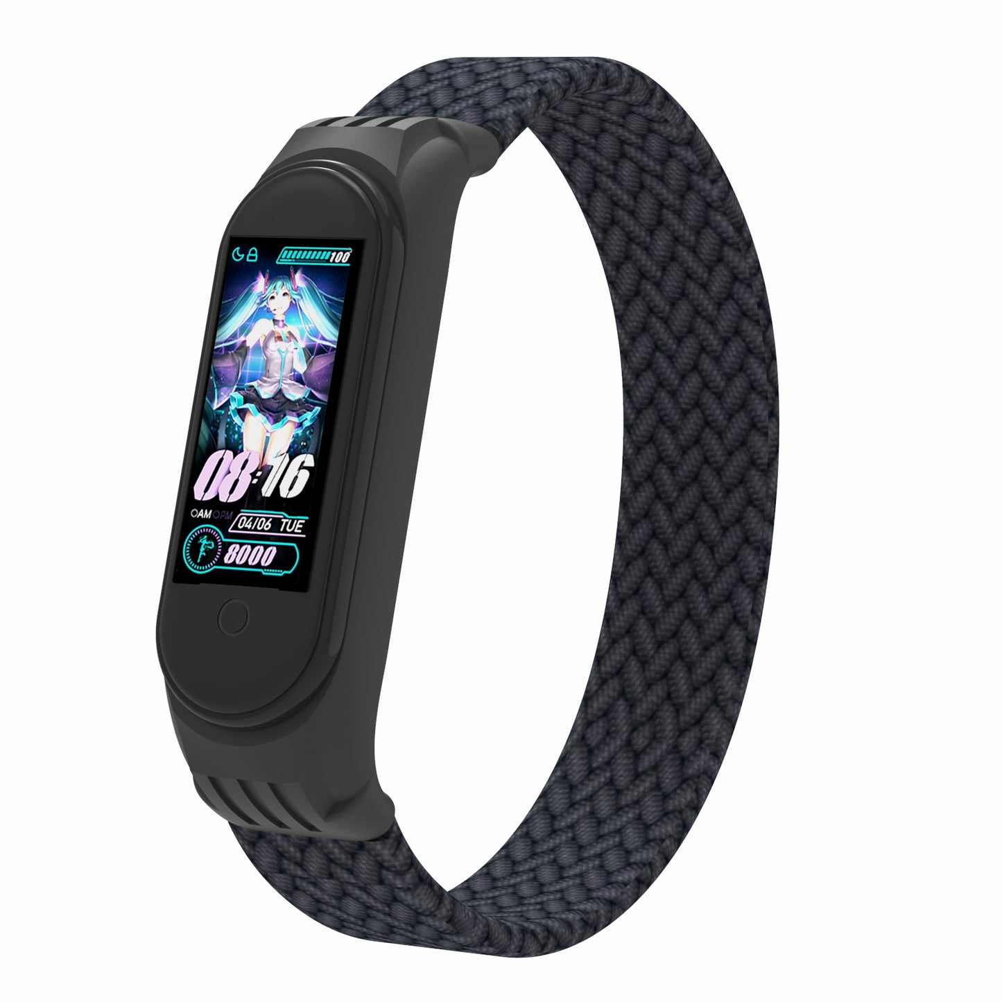 Elastic Nylon Wristband Watch Strap [Size: S] for Xiaomi Mi Band 5 / 4 / 3