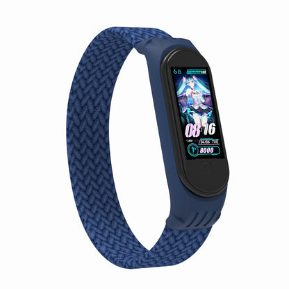 Elastic Nylon Wristband Watch Strap [Size: S] for Xiaomi Mi Band 5 / 4 / 3