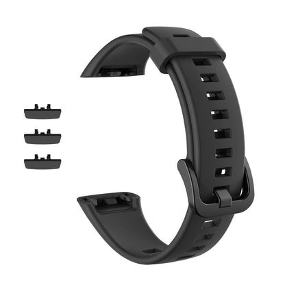 Solid Color Soft Silicone Watch Strap for Honor Band 6