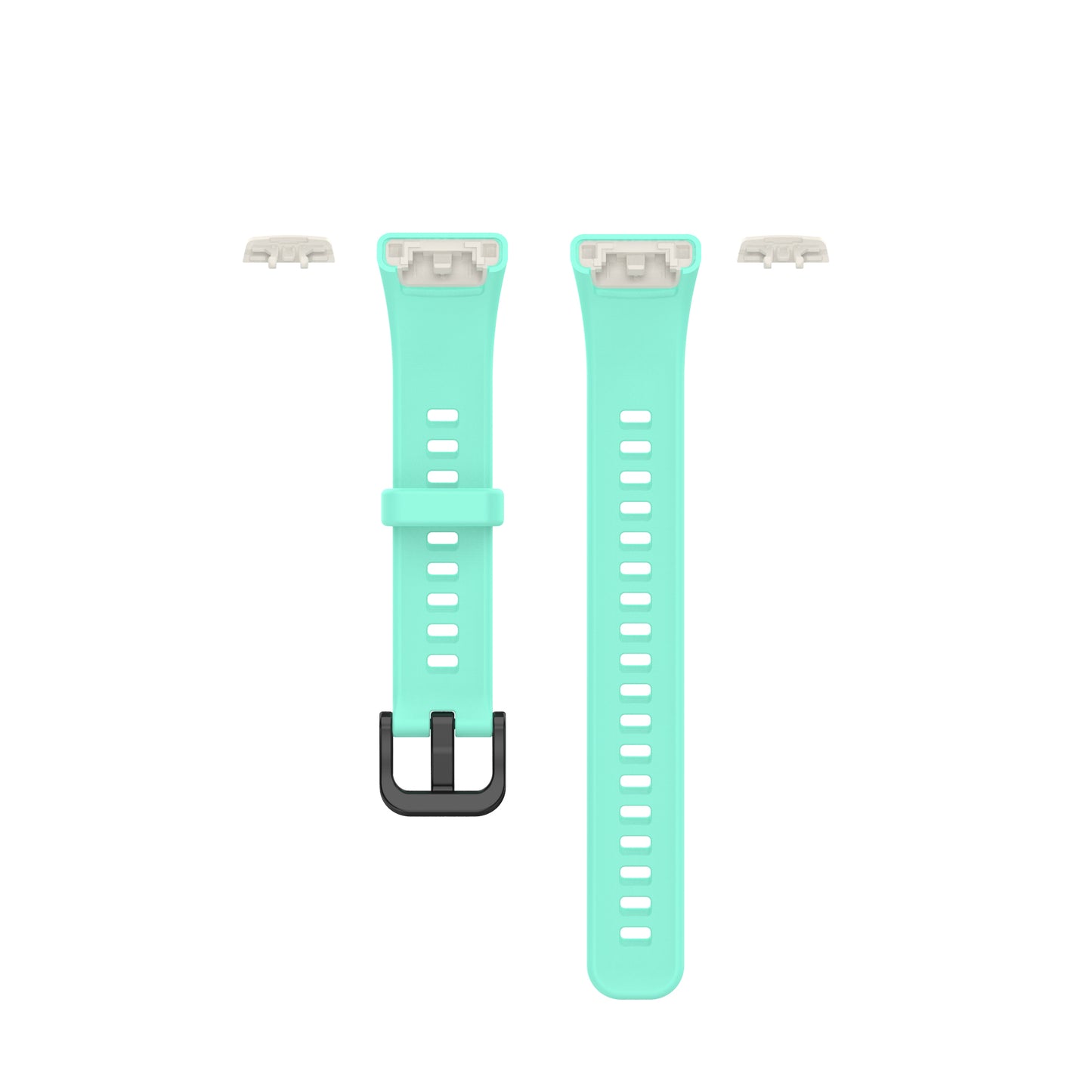 Solid Color Silicone Sport Watch Band Strap Replacement for Honor Band 6