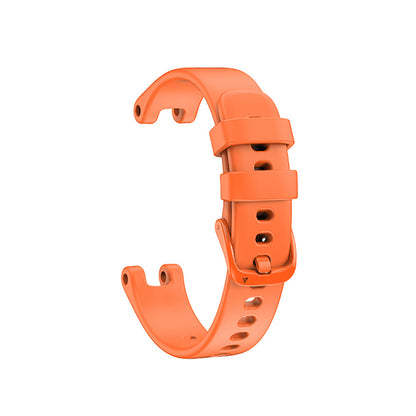 Solid Color Silicone Sport Watch Band Strap Replacement for Garmin Lily