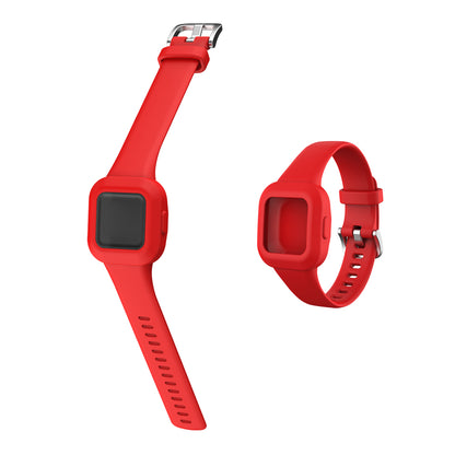 Solid Color Silicone Watch Band Strap for Garmin Vivofit jr 3