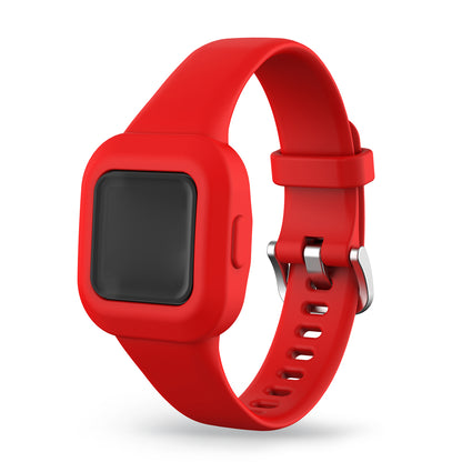 Solid Color Silicone Watch Band Strap for Garmin Vivofit jr 3