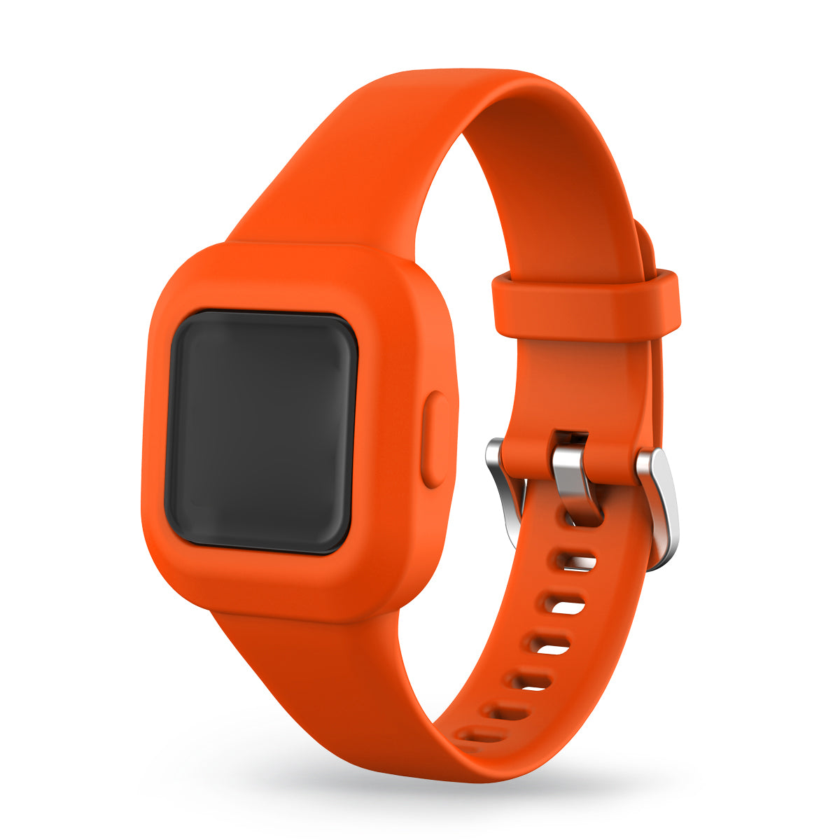 Solid Color Silicone Watch Band Strap for Garmin Vivofit jr 3