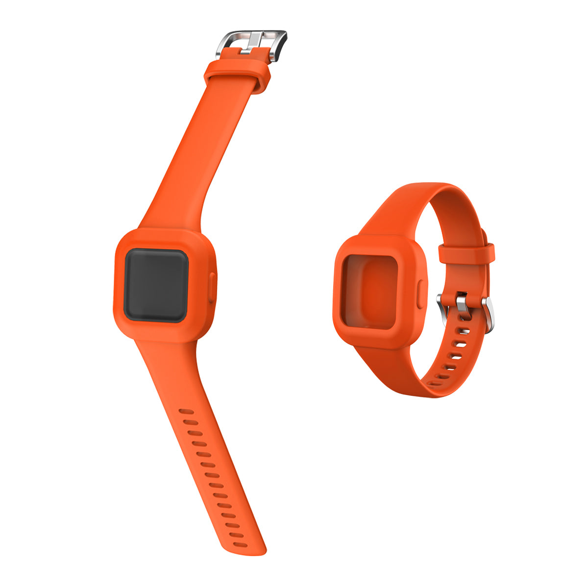 Solid Color Silicone Watch Band Strap for Garmin Vivofit jr 3