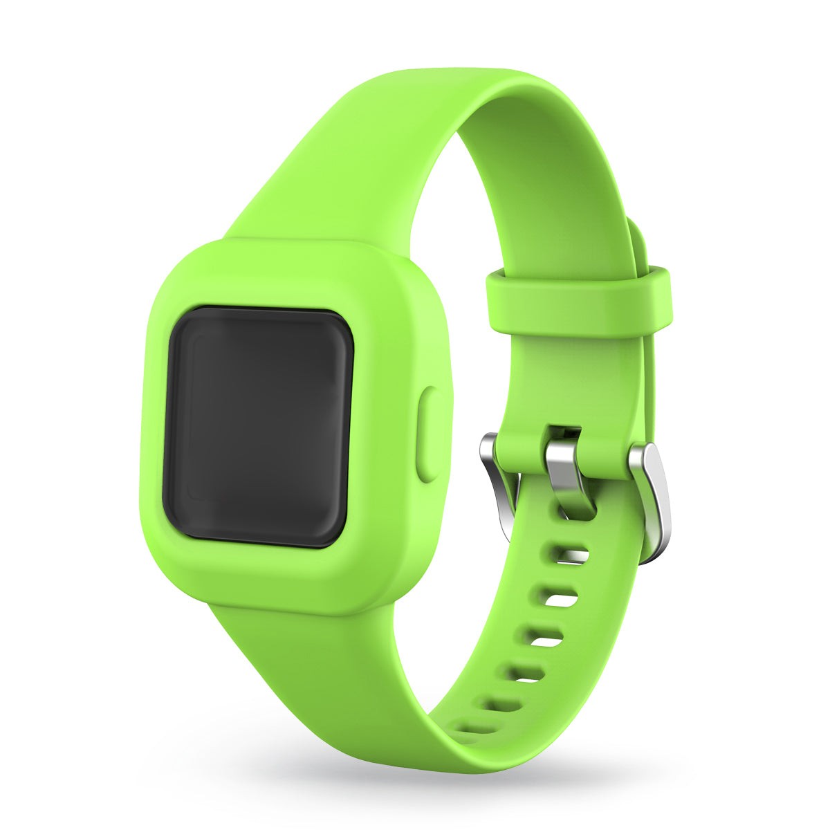 Solid Color Silicone Watch Band Strap for Garmin Vivofit jr 3