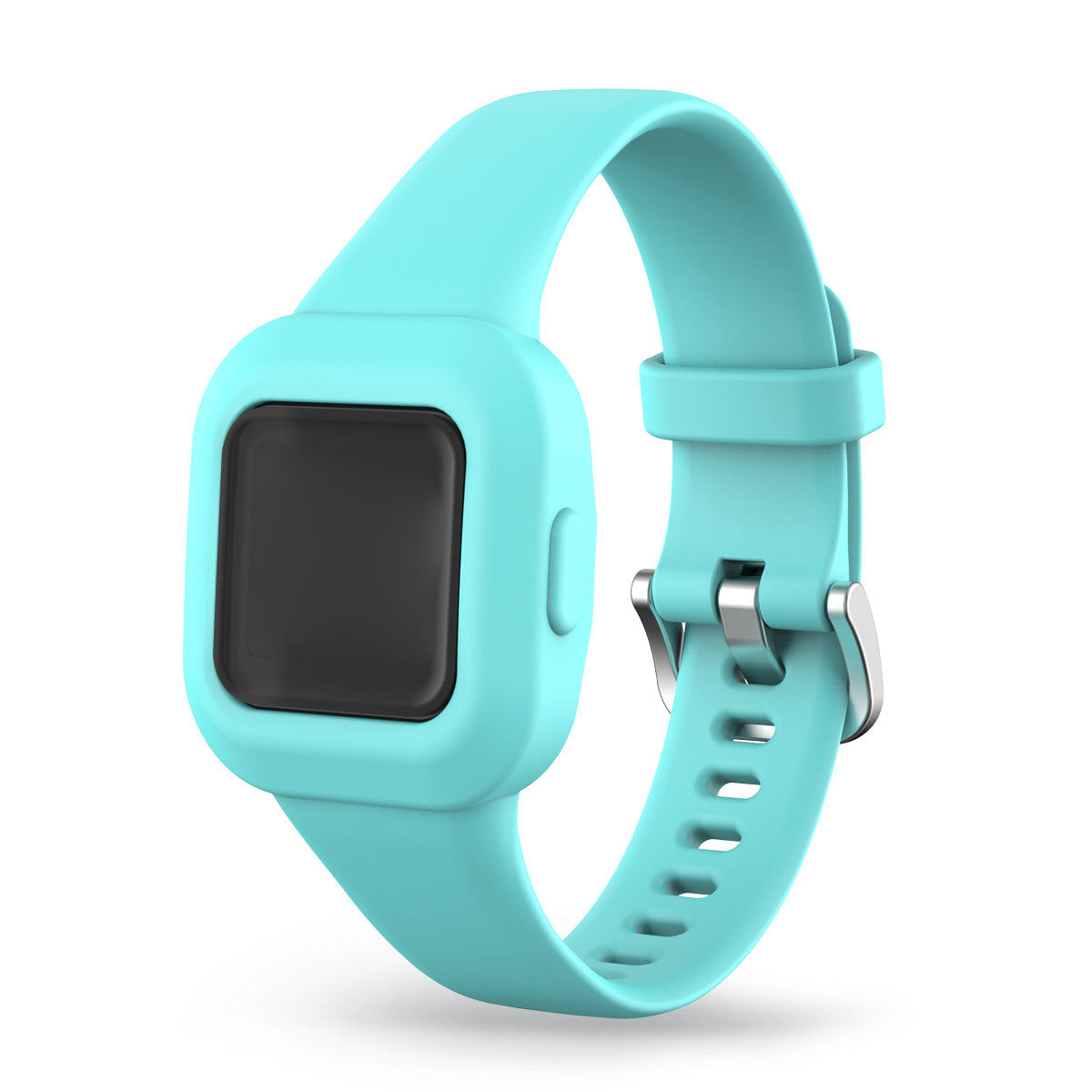 Solid Color Silicone Watch Band Strap for Garmin Vivofit jr 3