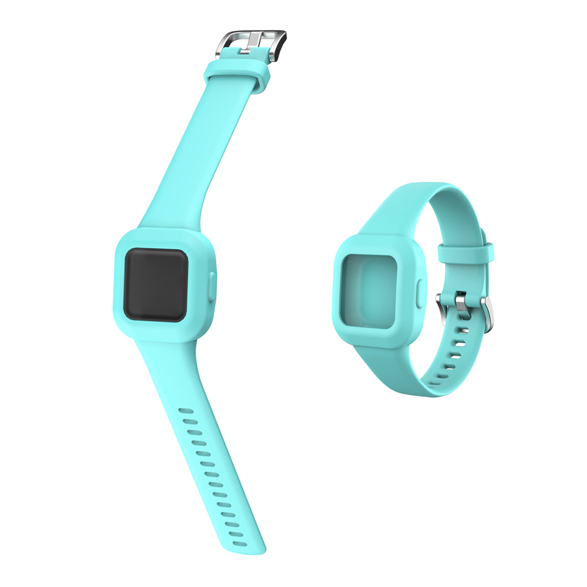 Solid Color Silicone Watch Band Strap for Garmin Vivofit jr 3