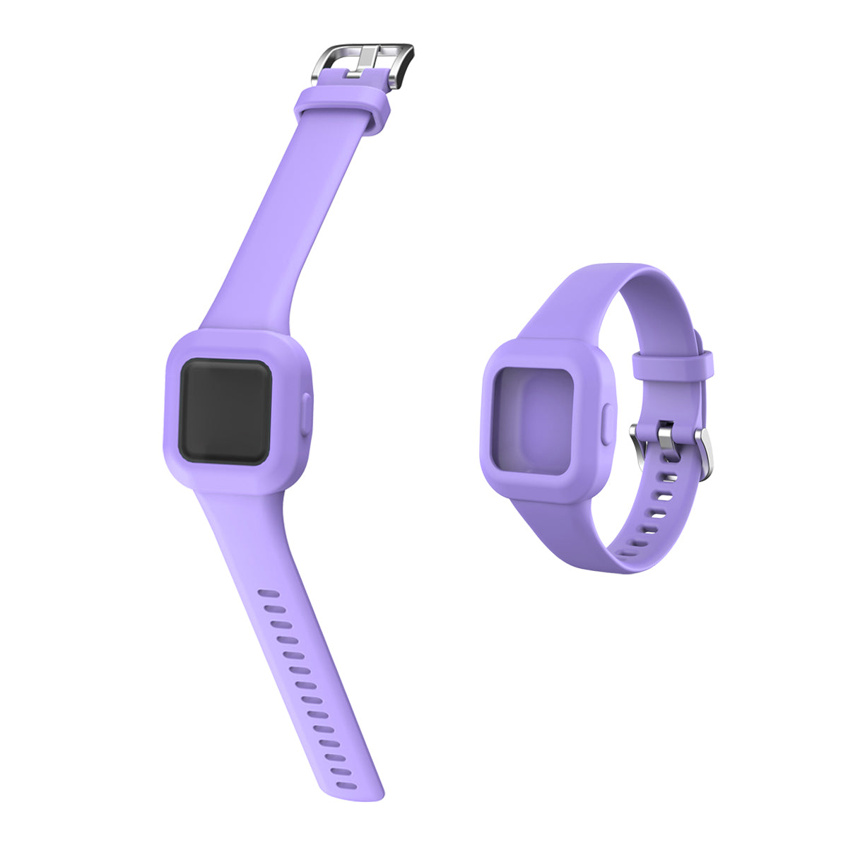 Solid Color Silicone Watch Band Strap for Garmin Vivofit jr 3