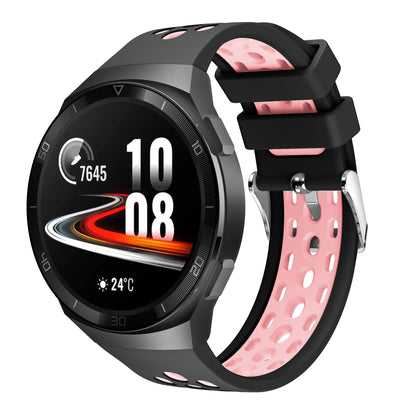 Dual Color Soft Silicone Watch Strap for Huawei Watch GT 2e