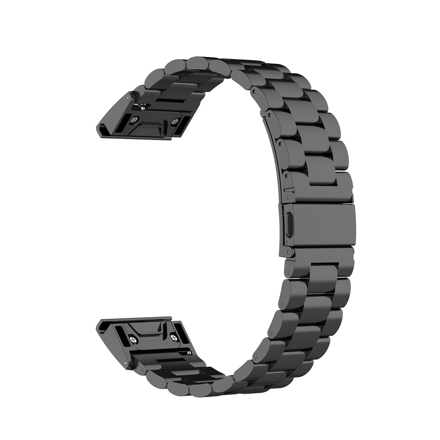 Stainless Steel Three Beads Replacement Watch Strap for Garmin Fenix 6