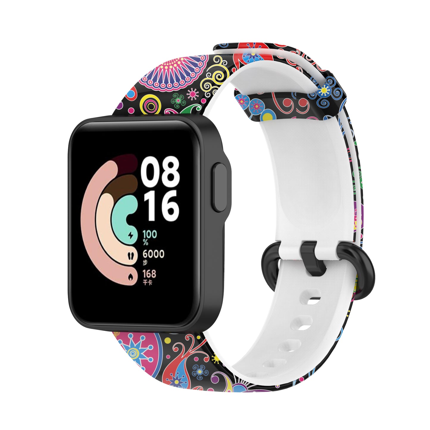 Colorful Pattern Printed Watchband Silicone Watch Strap for Xiaomi Redmi Watch / Mi Watch Lite