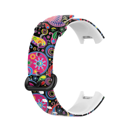 Colorful Pattern Printed Watchband Silicone Watch Strap for Xiaomi Redmi Watch / Mi Watch Lite