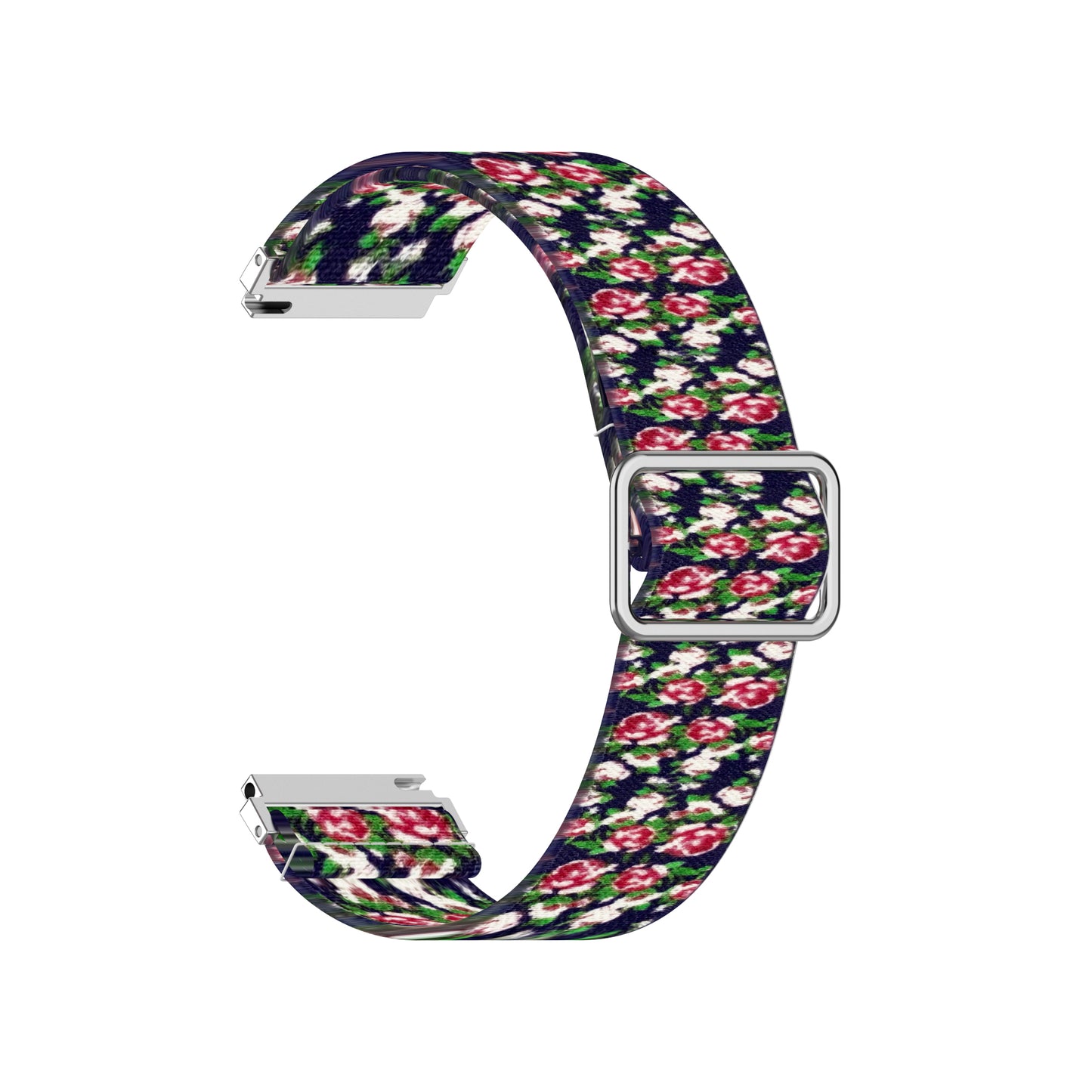 Pattern Printed Adjustable Smart Watch Replacement Strap Nylon Watchband 20mm for Samsung Galaxy Watch3 41mm/Watch Active