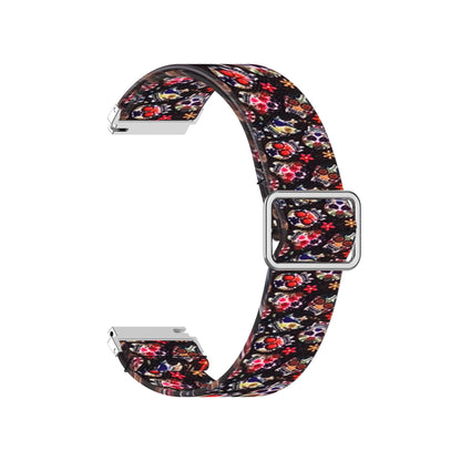 Pattern Printed Adjustable Nylon Smart Watch Replacement Strap Watchband 22mm for Samsung Galaxy Watch 46mm/Watch3 45mm