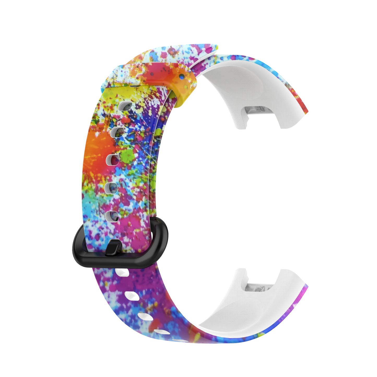 Pattern Printed Watchband Silicone Adjustable Smart Watch Strap for Xiaomi Redmi Watch / Mi Watch Lite