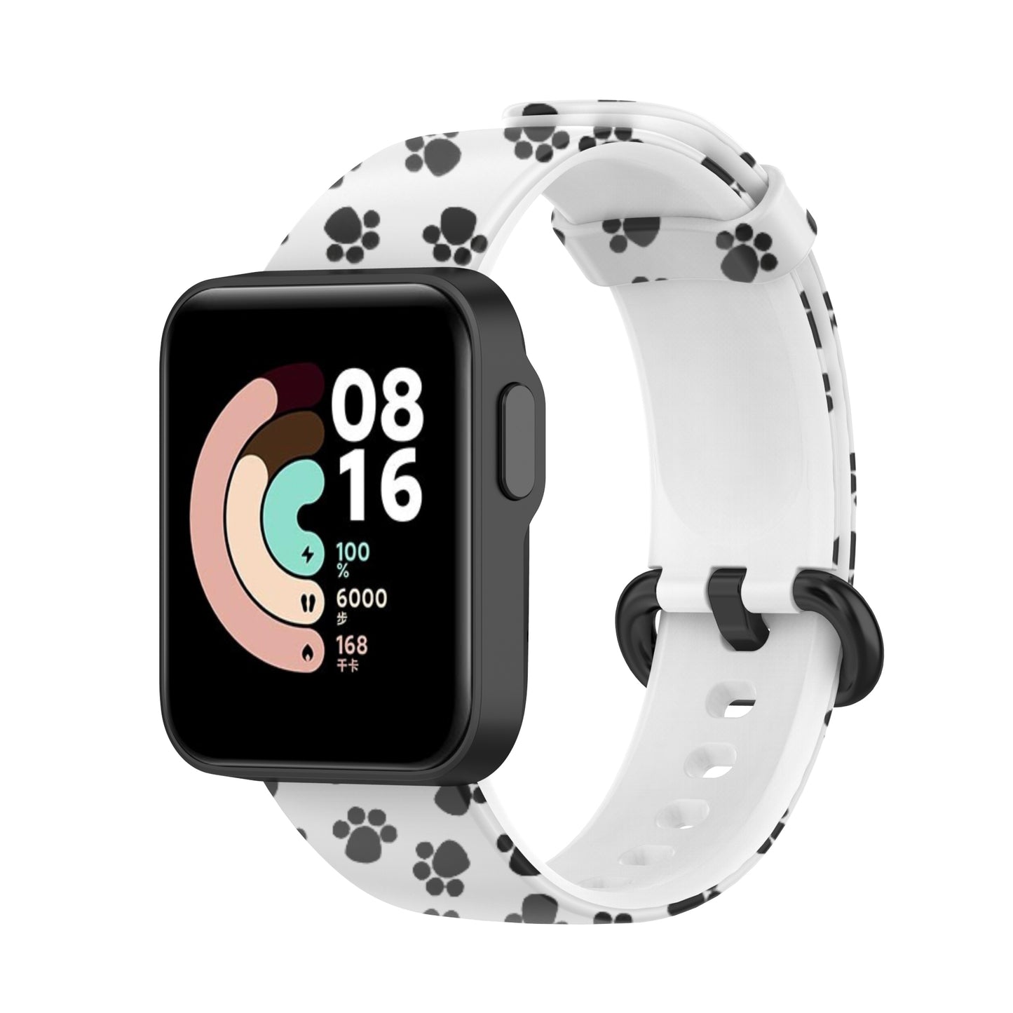 Pattern Printed Watchband Silicone Adjustable Smart Watch Strap for Xiaomi Redmi Watch / Mi Watch Lite