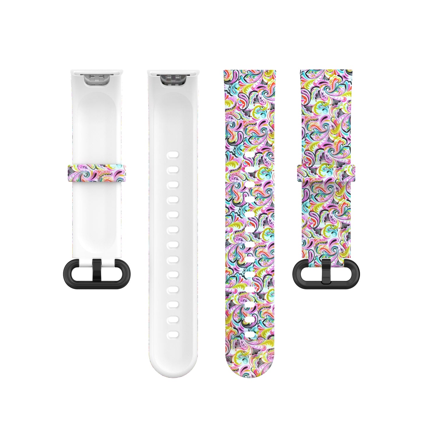 Pattern Printed Watchband Silicone Adjustable Smart Watch Strap for Xiaomi Redmi Watch / Mi Watch Lite