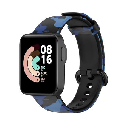 Pattern Printed Watchband Silicone Adjustable Smart Watch Strap for Xiaomi Redmi Watch / Mi Watch Lite