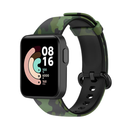 Pattern Printed Watchband Silicone Adjustable Smart Watch Strap for Xiaomi Redmi Watch / Mi Watch Lite