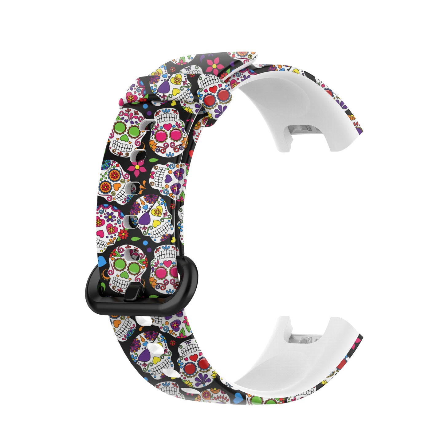 Pattern Printed Watchband Silicone Adjustable Smart Watch Strap for Xiaomi Redmi Watch / Mi Watch Lite