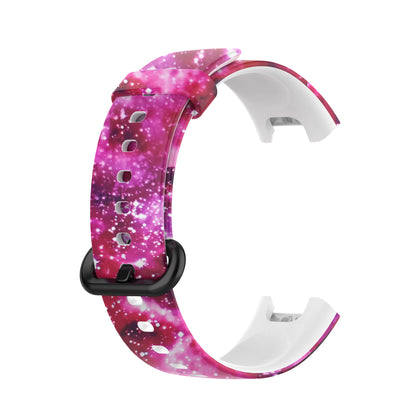 Pattern Printed Watchband Silicone Adjustable Smart Watch Strap for Xiaomi Redmi Watch / Mi Watch Lite