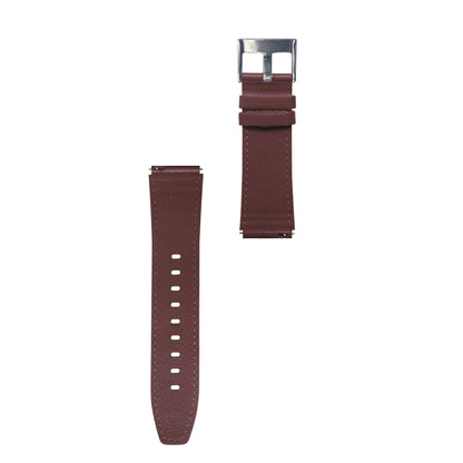 22mm Leather Smart Watch Band Replacement Adjustable Watch Strap for Huawei Watch GT 2 46mm/GT 2 Pro