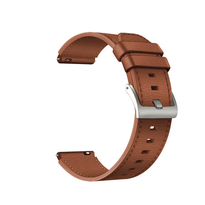 22mm Leather Smart Watch Band Replacement Adjustable Watch Strap for Huawei Watch GT 2 46mm/GT 2 Pro