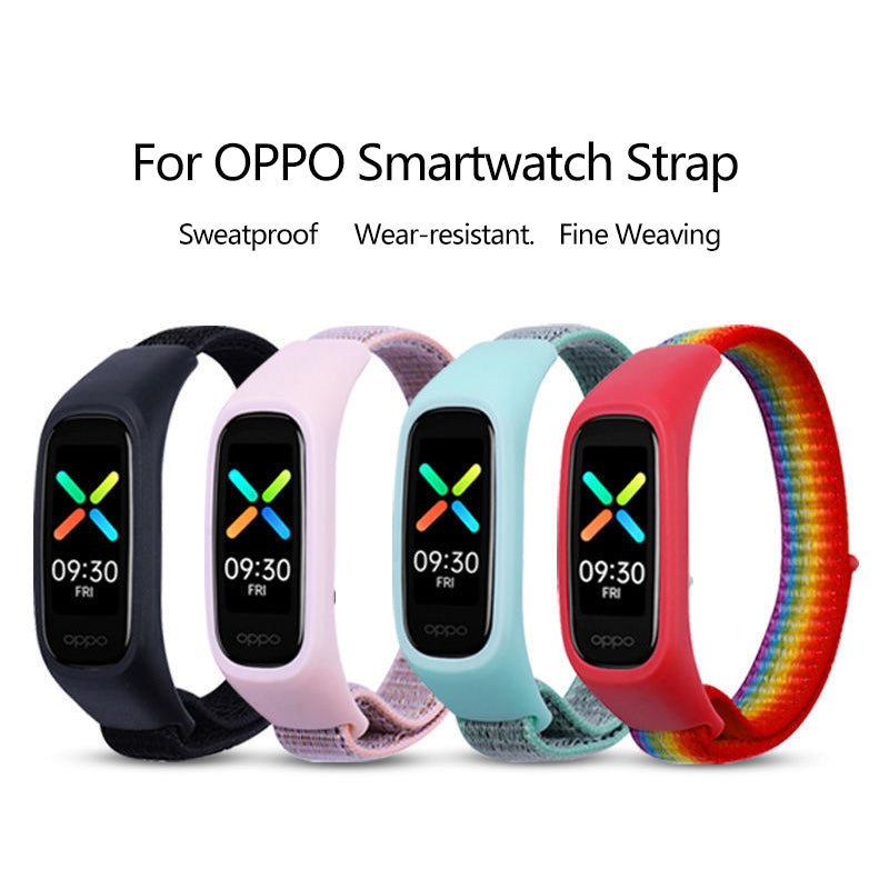 Nylon Watchband Adjustable Smart Watch Strap for OPPO Band Style/EVA Limited Edition